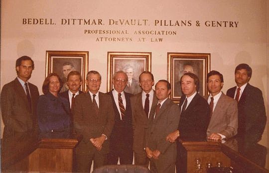 Bedell Firm staff in 1984