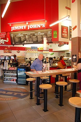 Jimmy John's Gourmet Sandwiches received $28,000 from the Downtown Investment Authority's Retail Enhancement Program.