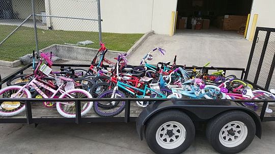 Rather than just crime-related news, the Jacksonville Sheriff's Office has been promoting more positive stories in recent months. That includes holiday-themed posts, like when officer Tommy Herrington gave more than 20 bikes to children for Christmas.