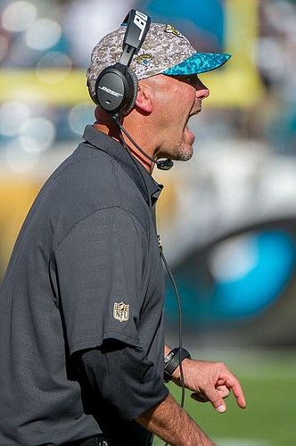 Jacksonville Jaguars head coach Gus Bradley