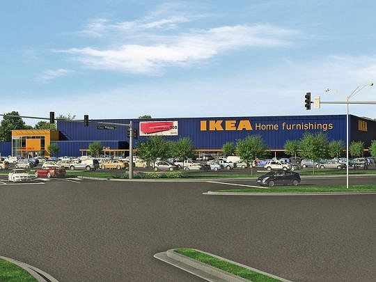 IKEA's Jacksonville store at Gate Parkway and Interstate 295 is expected to open in fall of 2017.