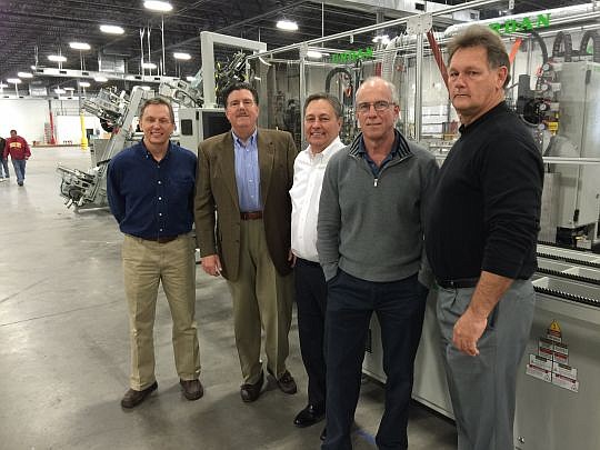 Eagle View Windows leaders Kevin Spinks, William Myers, Terry Tuten, Paul Arsenault and Jack Dunham are moving the company from West Jacksonville to the Jacksonville International Tradeport to boost production. Equipment is being installed in the new ...