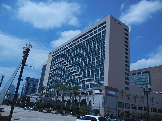 The Hyatt Regency Jacksonville Riverfront succeeded the Adam's Mark Hotel on the Northbank Downtown.