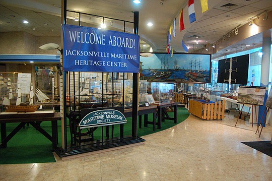 Photos by Max Marbut - The Jacksonville Maritime Heritage Center at the Landing is a museum and education center.