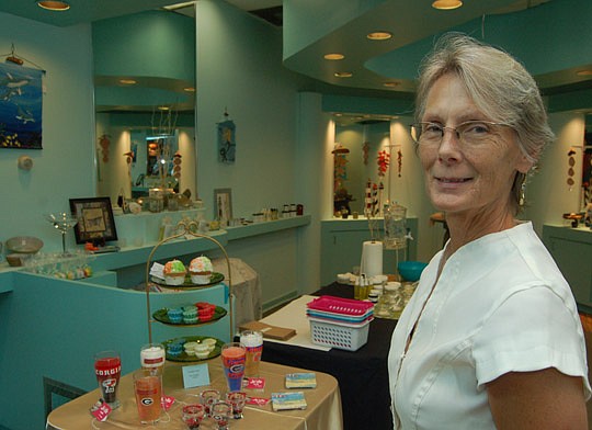 Photos by Max Marbut - Tressa Troiano has opened Ocean Water Bath &amp; Gifts at the Landing.