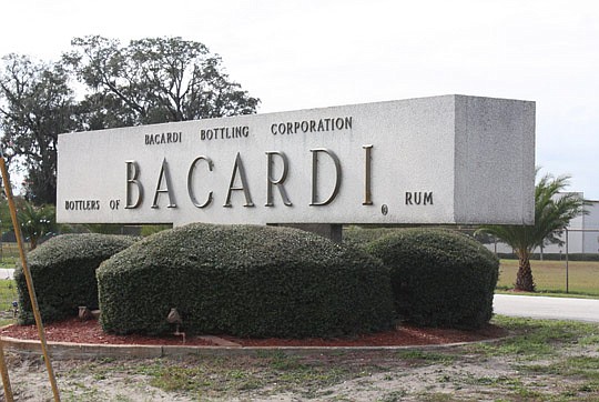 Photo by Joe Wilhelm Jr. - All of the Bacardi rum supplied to the United States is bottled in North Jacksonville. The process continues to flow smoothly now that the plant at 12200 N. Main St. has undergone equipment upgrades for more automation. Baca...