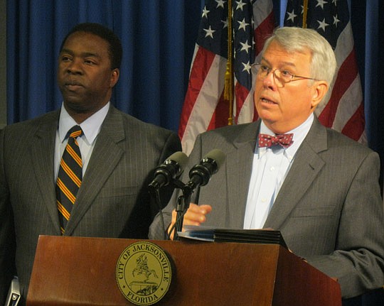 Photo by David Chapman - Mayor Alvin Brown appointed an economic-development compliance task force to be led by Chairman Bill Scheu, a lawyer with Rogers Towers.
