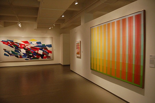Photos by Max Marbut - The new feature exhibit at the Museum of Contemporary Art, "Refocus: Art of the 1960s," is one of the highlights of the February First Wednesday Art Walk.