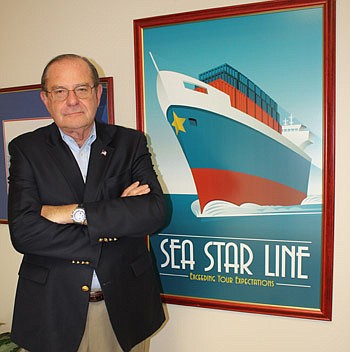 Photo by Joe Willhelm Jr. - Peter Keller was named president of Jacksonville-based Sea Star Line.