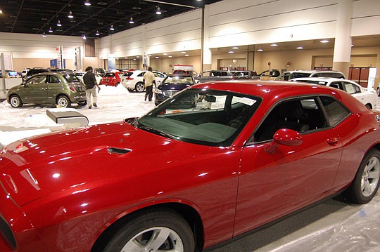 Photos by Max Marbut - The Osborn Center is filled this weekend with 200 new vehicles representing more than 25 American and import brands during the annual Jacksonville International Car &amp; Truck Show.