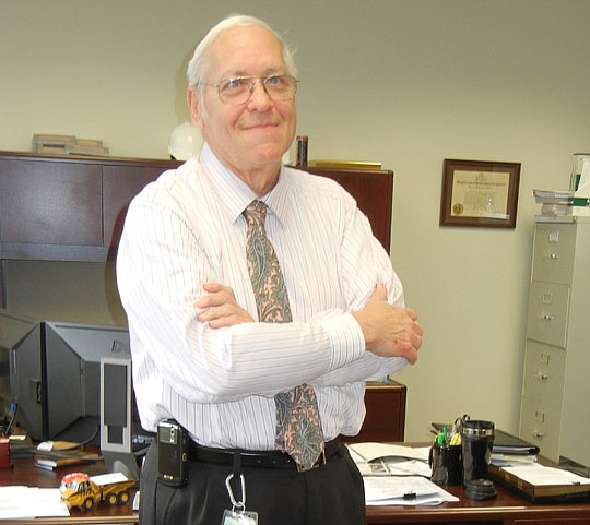 Photo by Karen Brune Mathis - Jim Schock joined the City of Jacksonville 16 years ago as a professional engineer in the building and zoning division. Mayor Alvin Brown appointed him as chief of the Building Inspection Division and he awaits City Counc...