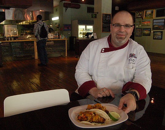 Photo by Max Marbut - Olio owner and chef Greg DeSanto.