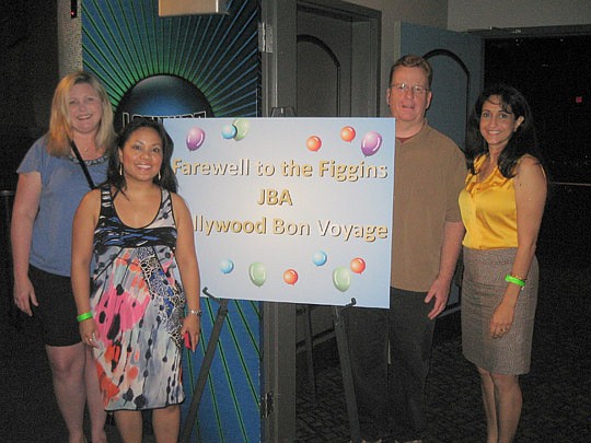From left, Christa Figgins, Maria Aguila, Michael Figgins and Rose Marie Preddy.