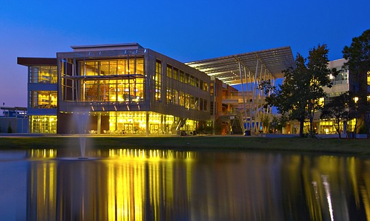 The University of North Florida Student Union building placed No. 4 overall and earned top honors in two other categories of the Florida Chapter of The American Institute of Architects recent "Top 100 Buildings" competition.