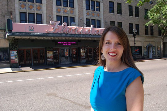 Photos by Max Marbut - Florida Theatre Performing Arts Center Director of Development Angela Gieras tells everyone she meets that she works in the most beautiful building in Jacksonville.
