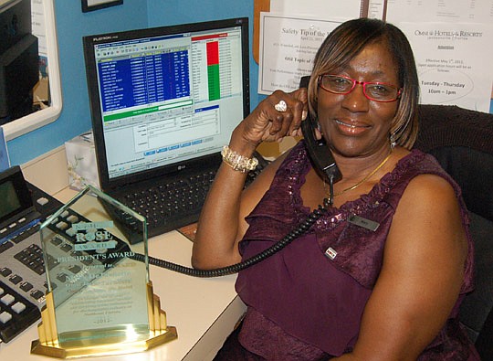 Photo by Max Marbut - Mary DeJarnette, winner of the 2012 ROSE President's Award.