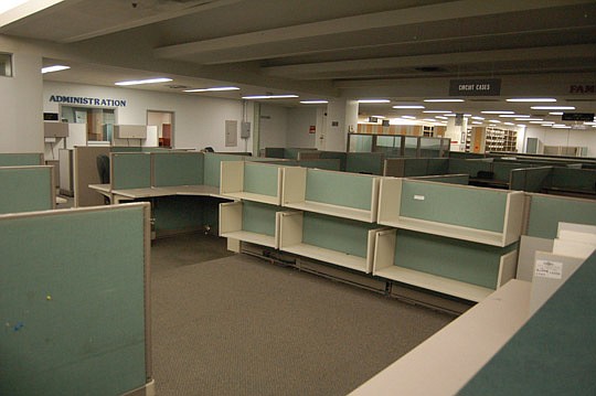 Photo by Max Marbut - The Clerk of Court space is empty, but that will change this week when operations move back to the Duval County Courthouse on East Bay Street.