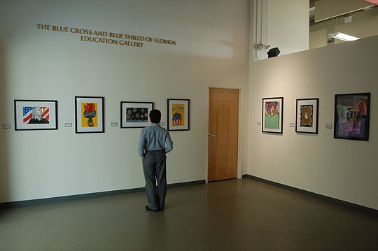 Photos by Max Marbut - Cathedral Arts Project's "Best of the Best" exhibit is in the Blue Cross and Blue Shield of Florida Education Gallery at the Museum of Contemporary Art.