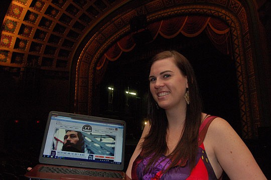 Photos by Max Marbut - Kendall Barsin, director of marketing at the Florida Theatre.