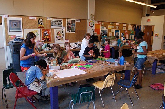 Photos by Max Marbut - The Museum of Contemporary Art offers weekly summer art camp classes through Aug. 13-17 for ages 4-17 years. The next sessions begin Monday.
