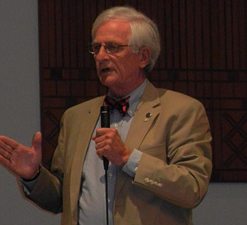 Photo by Karen Brune Mathis - City Council Vice President Bill Gulliford opposed Mayor Alvin Brown's proposal to maintain the current millage rate and asked the administration to provide a budget that answered questions by the Council Auditor's office...