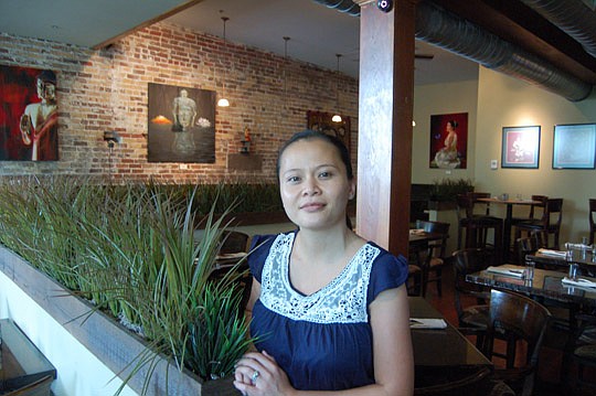 Photos by Max Marbut - Ladda Salter at Indochine Thai and Southeast Asian restaurant at 21 E. Adams St.