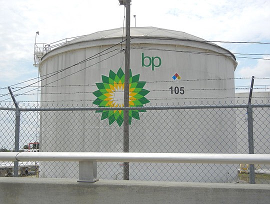 Photo by Karen Brune Mathis - A Sunoco Logistics butane blending facility is planned at the BP terminal in North Jacksonville