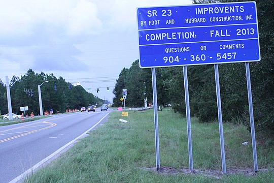 Photo by Joe Wilhelm Jr. - The intersection of Branan Field, Chaffee and Old Jennings roads.