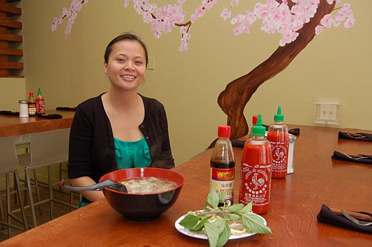 Photos by Max Marbut - Ladda Salter, co-owner of Pho A Noodle Bar.