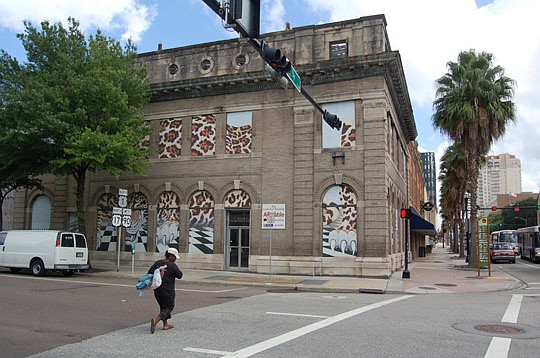 Photo by Max Marbut - The City's Historic Preservation Commission on Wednesday denied the owner's application to demolish the Bostwick Building along East Bay Street.