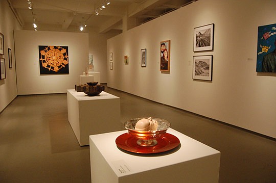 Photos by Max Marbut - The annual exhibition of work by University of North Florida art educators opened Monday at the Museum of Contemporary Art.