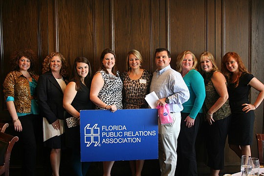 The Florida Public Relations Association Jacksonville Chapter hosted its first lunch event under the direction of its 2012-13 board, "All In: The PR Strategies Behind the Jacksonville Jaguars." The keynote speaker was Jaguars public relations director...