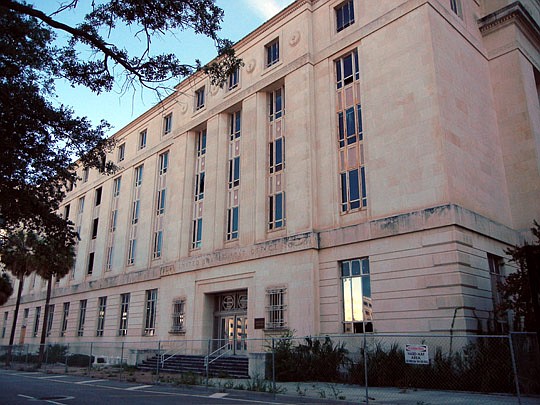 Photo by Karen Brune Mathis - The old federal courthouse at 311 W. Monroe St. is slated for renovation for the State Attorney's Office.