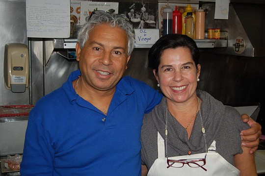 Photo by Max Marbut - Ronaldo and Raquel Bonachela have opened Brazil Corner Sabor do Brasil at 100 E Forsyth St. near the Florida Theatre.