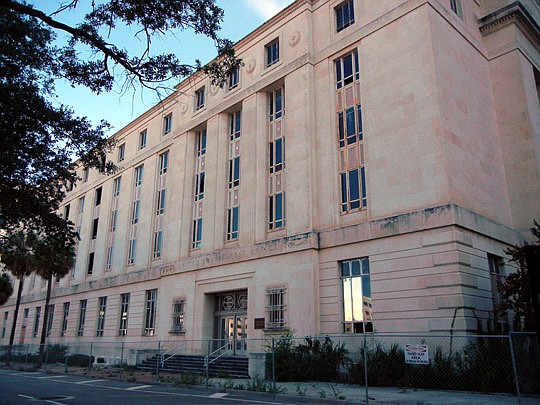 The old federal courthouse building at 311 W. Monroe St.