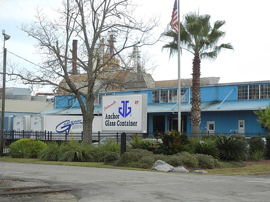 Photo by Karen Brune Mathis - Anchor Glass Container in West Jacksonville was sold in August to Ardagh Group of Luxembourg.