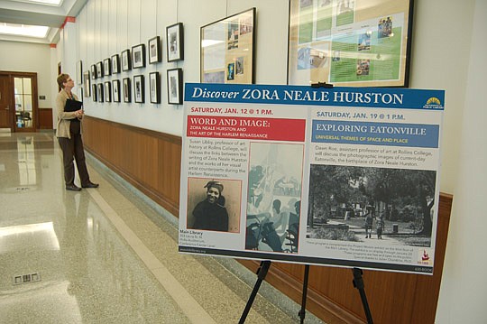 Photos by Max Marbut - "Exploring Eatonville," a collection of photographs by students at Rollins College, is exhibited at the Main Library.