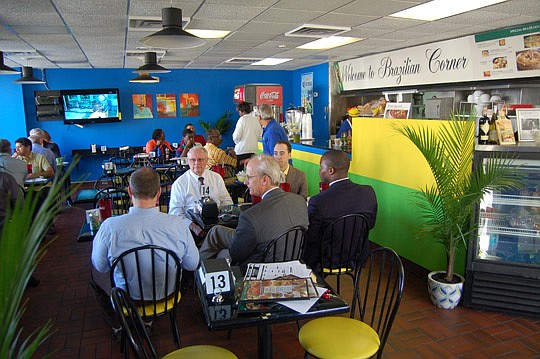 Photos by Max Marbut - Brazilian Corner, Downtown's newest breakfast and lunch venue, opened Friday.