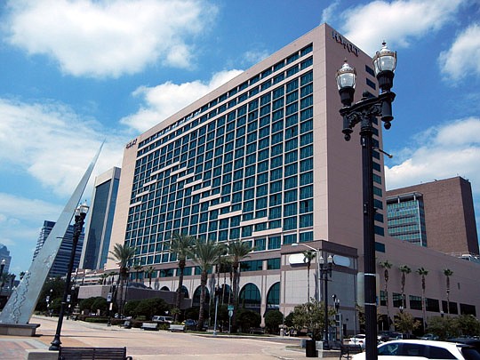 Photo by Karen Brune Mathis - The Hyatt Regency Jacksonville Riverfront Hotel is scheduled for a foreclosure sale at 11 a.m. Feb. 6.