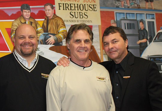 Photos by Joe Wilhelm Jr. - The "founder of the founders" Capt. Rob Sorensen, middle, with sons Robin and Chris.