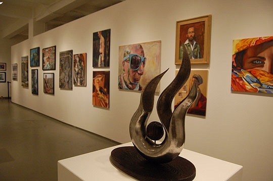 Photos by Max Marbut - The annual University of North Florida Juried Student Show opened Thursday at the Museum of Contemporary Art.