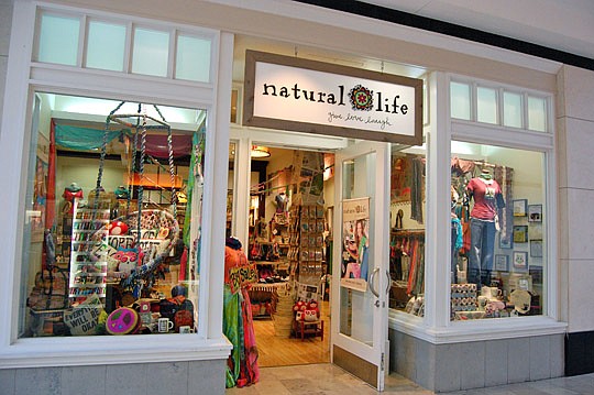 Photos by Laura Jane Pittman - Natural Life opened its first retail store last year in The Avenues mall. Hughes is in negotiations for a store at the St. Johns Town Center.