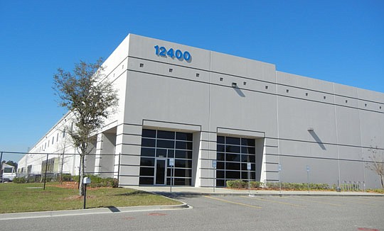 The building at 12400 Presidents Court in Westlake Industrial Park is the site for a Samsung Electronics America distribution center.