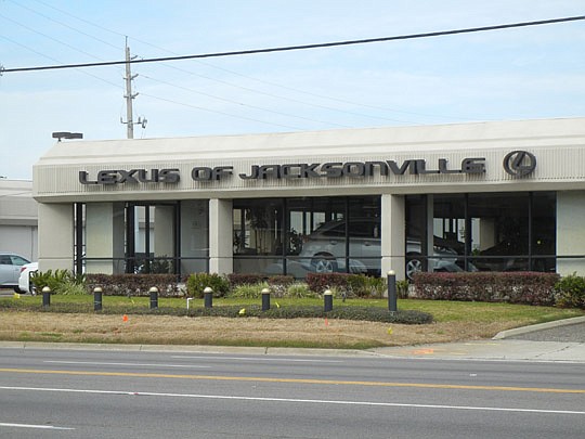Photo by Karen Brune Mathis - The Lexus dealership at 10259 Atlantic Blvd. is slated for renovation and expansion.