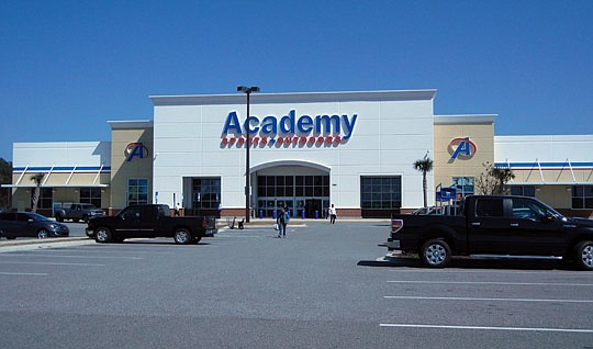 Plans were filed for Academy Sports + Outdoors at the former Circuit City and Linens 'n Things along Southside Boulevard.