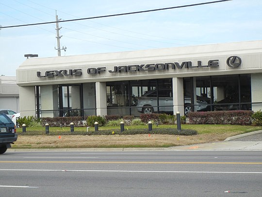 Photo by Karen Brune Mathis - Lexus of Jacksonville plans a $3 million renovation.