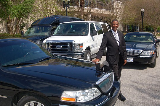 Photo by Max Marbut - Rick Bryant, president of Metro Executive Transportation LLC, offers his fleet of vehicles for midday Monday-Friday service between Downtown and restaurants in Riverside and San Marco.