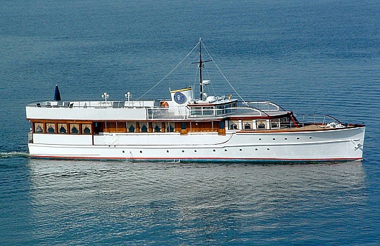 Historic former presidential yacht "Honey Fitz" is scheduled to visit Downtown May 9-14.