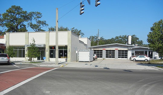 Plans show intentions to renovate the former Emly Benham and 'Town building and rebuild on the closed gas station site in Avondale for Mellow Mushroom.