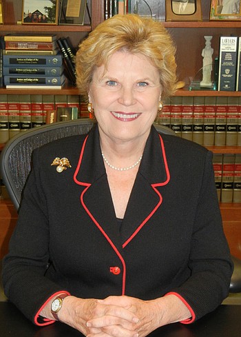 11th U.S. Circuit Court of Appeals Judge Susan Black in her office at the Bryan Simpson U.S. Courthouse in Jacksonville.  The 11th Circuit encompasses Florida, Georgia and Alabama. She sits primarily in Atlanta, the seat of the court, and also sits in...